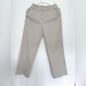 Everlane - The Easy Pant - Golden Brown Canvas stripe